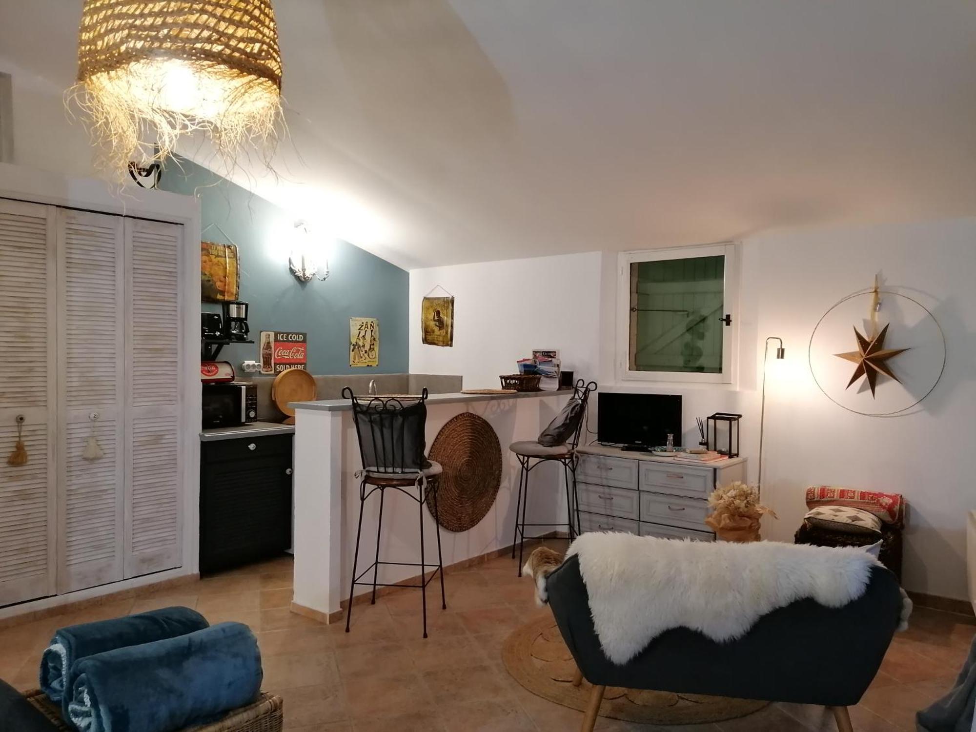 Studio Au Milieu D Une Oliveraie Le Mas De La Huppe Турретт-сюр-Лу Екстер'єр фото